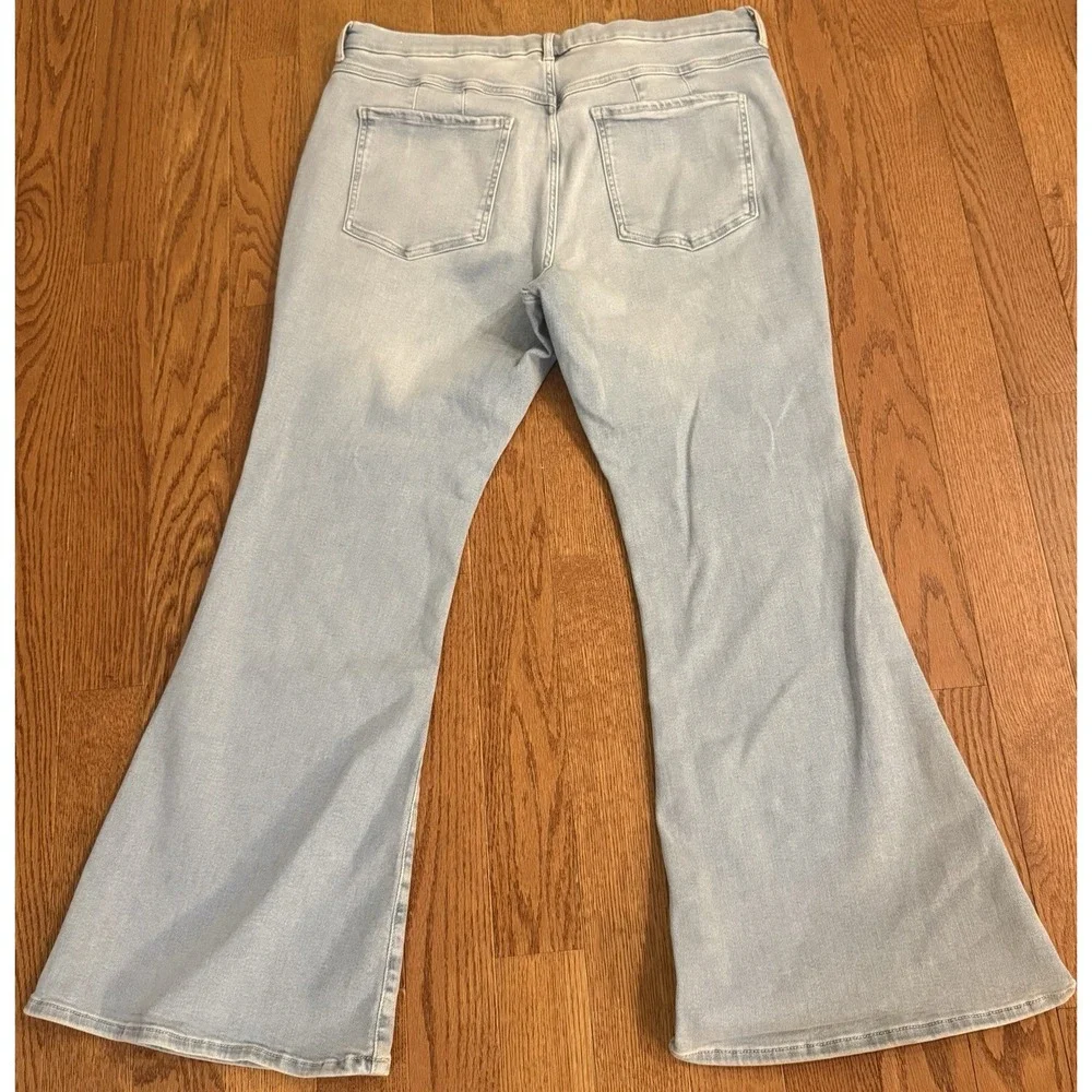 We The Free Flare Jean Jegging Low Rise Size 2XL Bell Bottom Flare Stretch - Picture 2 of 9